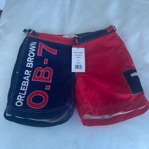 Orlebar Brown NWT Bulldog Sail Sport Trunks